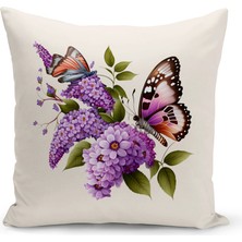 Bertille Home Vintage Serisi Çift Tarafı Dijital Baskılı Kırlent Kılıfı (Vintage Cushion Cover)