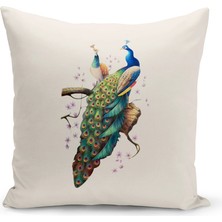 Bertille Home Vintage Serisi Çift Tarafı Dijital Baskılı Kırlent Kılıfı (Vintage Cushion Cover)