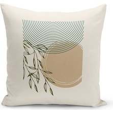 Bertille Home Minimalist  Serisi Çift Tarafı Dijital Baskılı Kırlent Kılıfı (Minimalist Cushion Cover)