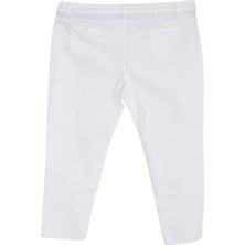 Rmg 1252 Buyuk Beden Pantolon  Beyaz