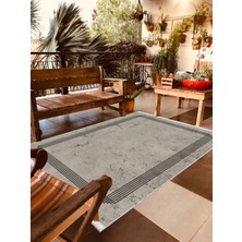 Pamuk Life Halı Kaymaz Deri Taban Yıkanabilir Halı PL5395 Vizon