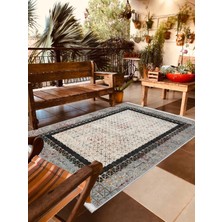 Pamuk Life Halı Kaymaz Deri Taban Yıkanabilir Halı PL5425 Multi