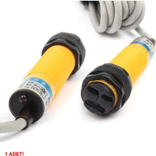 Roboyol Store E3F-R2N2 Reflektörlü Ir Kızılötesi Mesafe Sensör Npn Nc Infrared Optik 2 Metre Engel Cisim