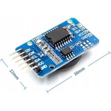 Roboyol Store DS3231 Rtc Gerçek Zaman Saat Modülü Mini Iıc Gerçek Zaman Saniye Dakika Saat Gün Ay Yıl Tarih