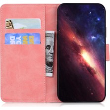 GX Boutique Samsung Galaxy M35 Kabartmalı Sevimli Kaplan Deri Cüzdan Için Flip Case (Yurt Dışından)