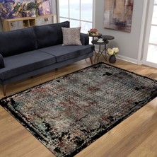 Pamuk Life Halı Kaymaz Deri Taban Yıkanabilir Halı PL5455 Multi