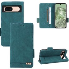 GX Boutique Toka Manyetik Cüzdan ile Google Piksel 8A Kickstand Kapak Için Flip Case (Yurt Dışından)