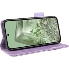 GX Boutique Toka Manyetik Cüzdan ile Google Piksel 8A Kickstand Kapak Için Flip Case (Yurt Dışından)