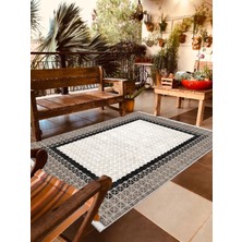 Pamuk Life Halı Kaymaz Deri Taban Yıkanabilir Halı PL5425 Vizon