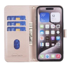 GX Boutique IPhone 16 Için Flip Case Pro Cüzdan Kart Yuvaları Tutucu Koruyucu Pu Deri (Yurt Dışından)