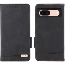 GX Boutique Toka Manyetik Cüzdan ile Google Piksel 8A Kickstand Kapak Için Flip Case (Yurt Dışından)