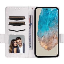 GX Boutique Samsung Galaxy M35 5g Pu Deri Manyetik Yan Toka Kart Için Flip Case (Yurt Dışından)