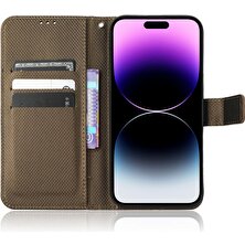 GX Boutique IPhone 15 Için Kılıf Pro Manyetik Cüzdan Kapak Kart Tutucu Kickstand (Yurt Dışından)