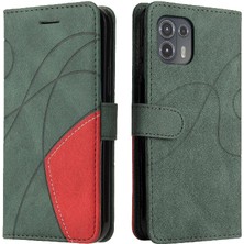 GX Boutique Motorola Kenar 20 Lite Için Kılıf Kart Yuvası Standı ile Pu Deri Flip Folio (Yurt Dışından)