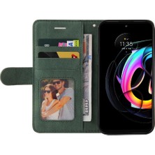 GX Boutique Motorola Kenar 20 Lite Için Kılıf Kart Yuvası Standı ile Pu Deri Flip Folio (Yurt Dışından)