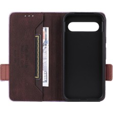 GX Boutique Toka Manyetik Cüzdan ile Google Piksel 8A Kickstand Kapak Için Flip Case (Yurt Dışından)