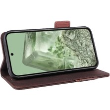 GX Boutique Toka Manyetik Cüzdan ile Google Piksel 8A Kickstand Kapak Için Flip Case (Yurt Dışından)