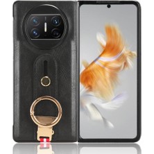 GX Boutique Huawei Mate X3 Premium Pu Deri Uyumluluk Kolaylık Bilek Için Kılıf (Yurt Dışından)