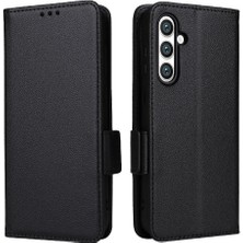 GX Boutique Samsung Galaxy S24 Fe Pu Deri Cüzdan Için Flip Case Yan Toka Kartı (Yurt Dışından)