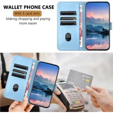 GX Boutique Telefon Kılıfı Için Xiaomi Poco M6 4g Litchi Desen Flip Folio Kart Yuvaları Pu (Yurt Dışından)