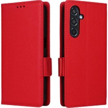 GX Boutique Samsung Galaxy M35 5g Pu Deri Manyetik Yan Toka Kart Için Flip Case (Yurt Dışından)