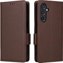 GX Boutique Samsung Galaxy M35 5g Pu Deri Manyetik Yan Toka Kart Için Flip Case (Yurt Dışından)