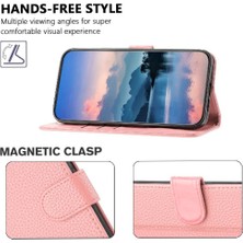 GX Boutique IPhone 16 Için Telefon Kılıfı Pro Flip Folio Cüzdan Pu Deri Kart Yuvaları Tutucu (Yurt Dışından)