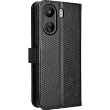 GX Boutique Xiaomi Redmi 13C Kart Tutucu Kapak Için Kılıf Kickstand Manyetik Cüzdan (Yurt Dışından)