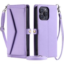 SZY Market Cüzdan Crossbody Durumda IPhone 16 Pro Max Kart Tutucu Için Rfıd Engelleme (Yurt Dışından)