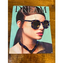 Gönülden Tasarım Boncuk Işleme Dream Yazılı Arma Dikiş Aplike 23X19 cm