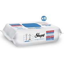 Sleepy Easy Clean Çamasır Suyu Katkılı Yüzey Temizlik Havlusu 6x100 (600 Yaprak)