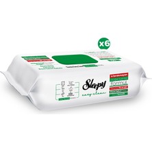 Sleepy Easy Clean Beyaz Sabun Katkılı Yüzey Temizlik Havlusu 6x100 (600 Yaprak)