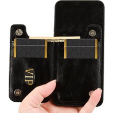 Mays Shop Infinix Not 40 4g Cüzdan Kılıf Için Cüzdan Durumda Kickstand Vegan Pu Deri (Yurt Dışından)