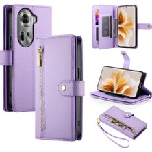 Mays Shop Oppo Oppo 11 Için Flip Case Standı Crossbody Kayış Iş Çok Fonksiyonlu (Yurt Dışından)