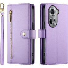 Mays Shop Oppo Oppo 11 Için Flip Case Standı Crossbody Kayış Iş Çok Fonksiyonlu (Yurt Dışından)