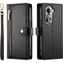 Mays Shop Oppo Oppo 11 Için Flip Case Standı Crossbody Kayış Iş Çok Fonksiyonlu (Yurt Dışından)