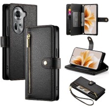 Mays Shop Oppo Oppo 11 Için Flip Case Standı Crossbody Kayış Iş Çok Fonksiyonlu (Yurt Dışından)