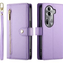 Mays Shop Oppo Oppo 11 Pro Için Flip Case Crossbody Kayış Cüzdan Standı Iş (Yurt Dışından)