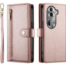 Mays Shop Oppo Oppo 11 Pro Için Flip Case Crossbody Kayış Cüzdan Standı Iş (Yurt Dışından)