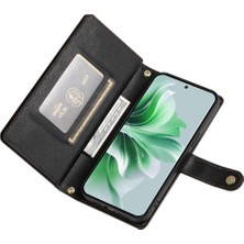 Mays Shop Oppo Oppo 11 Pro Için Flip Case Crossbody Kayış Cüzdan Standı Iş (Yurt Dışından)