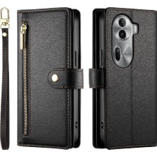 Mays Shop Oppo Oppo 11 Pro Için Flip Case Crossbody Kayış Cüzdan Standı Iş (Yurt Dışından)