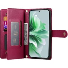 Mays Shop Oppo Oppo 11 Pro Için Flip Case Crossbody Kayış Cüzdan Standı Iş (Yurt Dışından)