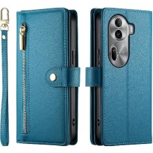 Mays Shop Oppo Oppo 11 Pro Için Flip Case Crossbody Kayış Cüzdan Standı Iş (Yurt Dışından)