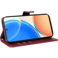 Mays Shop Onur X30I Cüzdan Telefon Kılıfı Için Filp Durumda Preslenmiş Pu Deri Ayrılabilir (Yurt Dışından)