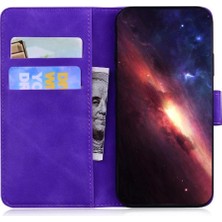 Mays Shop Oppo Oppo 11F 5g Için Flip Case Deri Cüzdan Kabartmalı Sevimli Kaplan (Yurt Dışından)