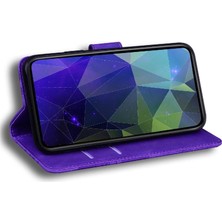 Mays Shop Oppo Oppo 11F 5g Için Flip Case Deri Cüzdan Kabartmalı Sevimli Kaplan (Yurt Dışından)