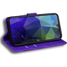 Mays Shop Xiaomi Poco M6 4g Kabartmalı Sevimli Kaplan Deri Cüzdan Için Flip Case (Yurt Dışından)