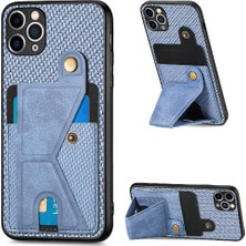 Mays Shop IPhone 11 Için Kılıf Pro Max Braketi Standı Fonksiyonu Cardholder Manyetik (Yurt Dışından)