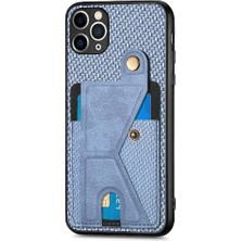 Mays Shop IPhone 11 Için Kılıf Pro Max Braketi Standı Fonksiyonu Cardholder Manyetik (Yurt Dışından)