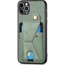 Mays Shop IPhone 11 Için Kılıf Pro Max Braketi Standı Fonksiyonu Cardholder Manyetik (Yurt Dışından)